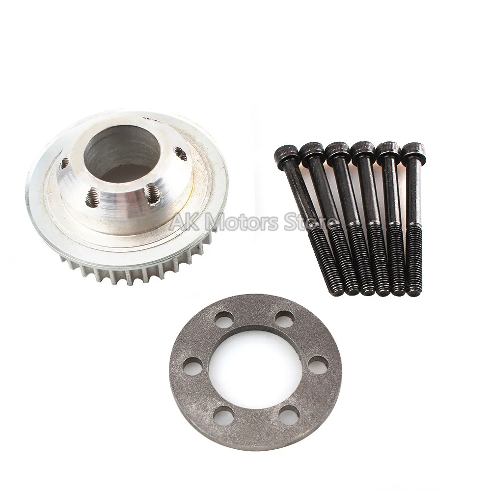 

DIY Electric Skateboard for ABEC Flywheel Pulley Part Kit 265 255mm Motor Mount Kit Wheels Accessories Aluminum