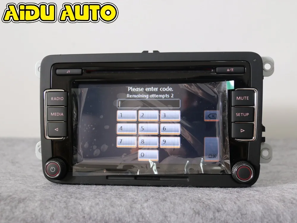 AIDUAUTO Автомагнитола стерео RCD510 USB MP3 USB AUX плеер для VW Golf 5 6 Jetta MK5 MK6 CC Tiguan Passat Polo