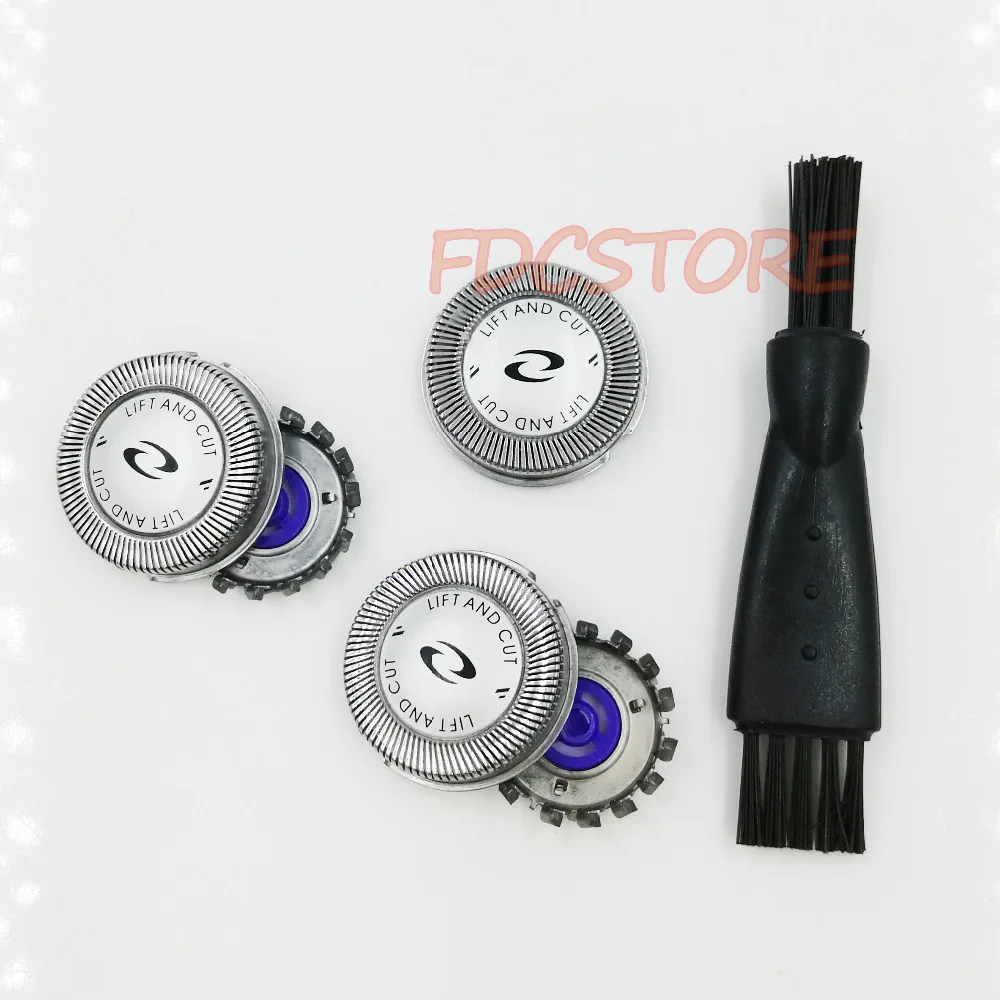 3 X RASOIO LAMETTE TESTE RICAMBIO PER PHILIPS HQ3 HQ4 HQ55 HQ56 hq6405