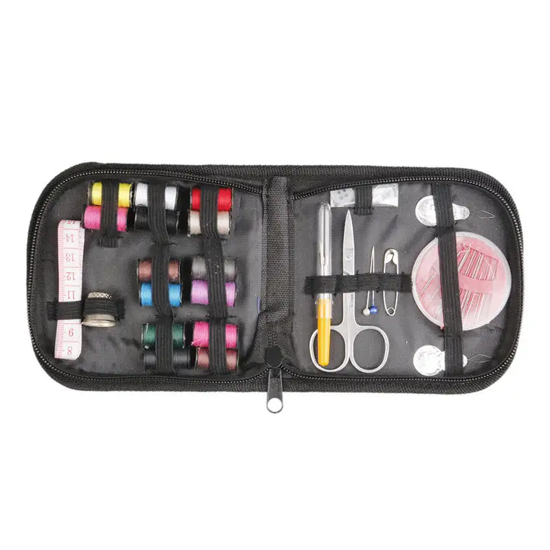 Portable Mini Travel Household Sewing Box Set Kit With Storage Bags Sundries Threader Embroidery Craft Tools | Дом и сад