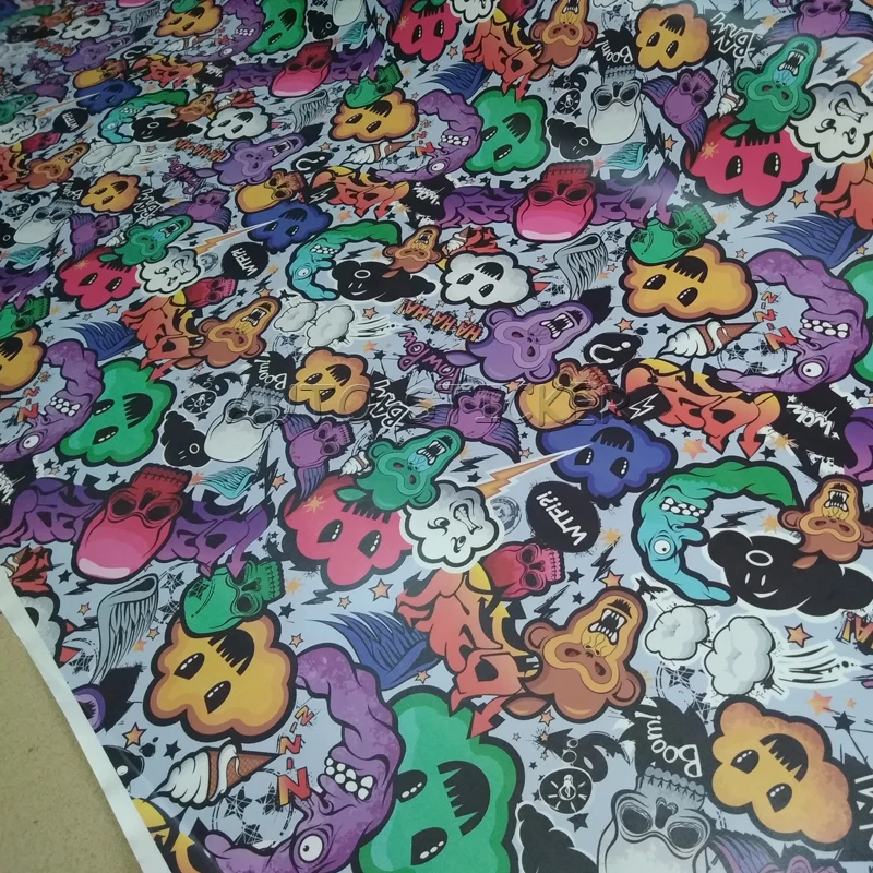 Skull cartoon sticker bomb 5