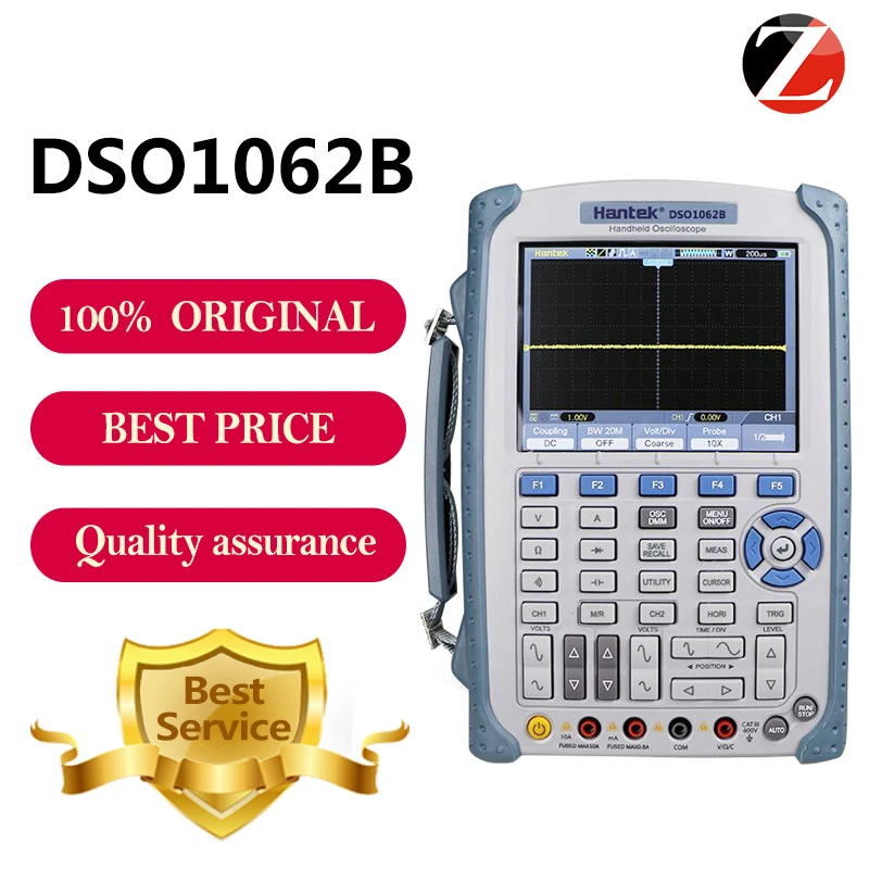 Hantek DSO1062B Digital Handheld Oscilloscope 2 Channels 60MHZ 1GSa/s 5