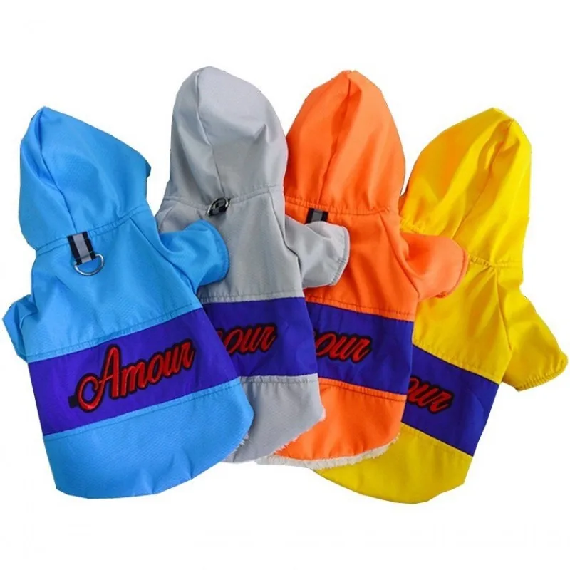 

Warm Dog Coat Winter Dog Hoodie Large Size Waterproof Jacket Thickening Dogs Pets Clothing For Dog Sportswear Chihuahua Clothes