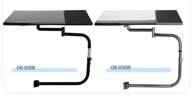Suporte de Mesa de Aço 20kg + Cadeira D-montagem Multifuncional Movimento Completo Quadrado Teclado Suporte Portátil Inoxidável Braçadeira Mouse Pad Ok330 - Image 4