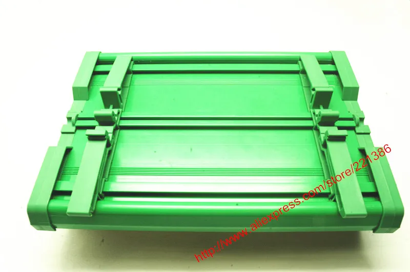 Профиль UM122 с крышкой 51 100 мм Φ PCB din rail carrier корпус для печатной платы holder|profile|profiles