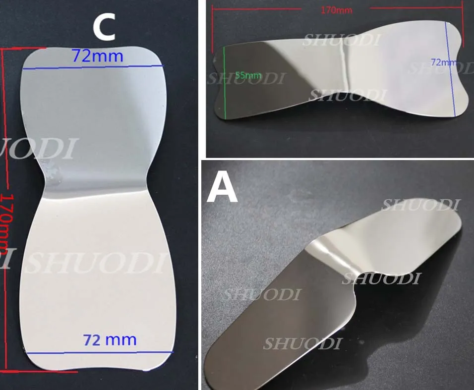Koop 3 Pcs 2 Pcs Set Tandheelkundige Orthodontische Tanden Whitening Fotografische Spiegel Reflector Spiegel Double Side Instrument Tool