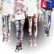 Модные леггинсы, сексуальные повседневные очень эластичные и цветные штаны, брюки, женские леггинсы