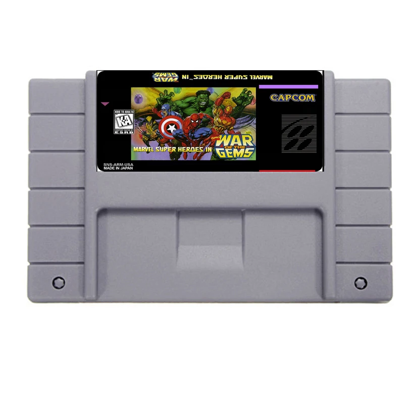 

Hot Selling 16bit 46pin Super Game Card - Marvel