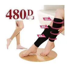 Сжигать жир варикозного расширения вен компрессионный рукав Носки для девочек человек и Для женщин тонкие ноги Телята Shaper дымоход Носки для девочек 20-30mmhg