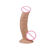 MLSice Super Real Feeling of Men’s Dick Artificial Realistic Male’s Dildo for Women with Strong Suction Cup for Hands Free Play
