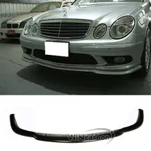 Передний Бампер Добавить спойлер для Mercedes BENZ e-класс W211 E55 2003-2006