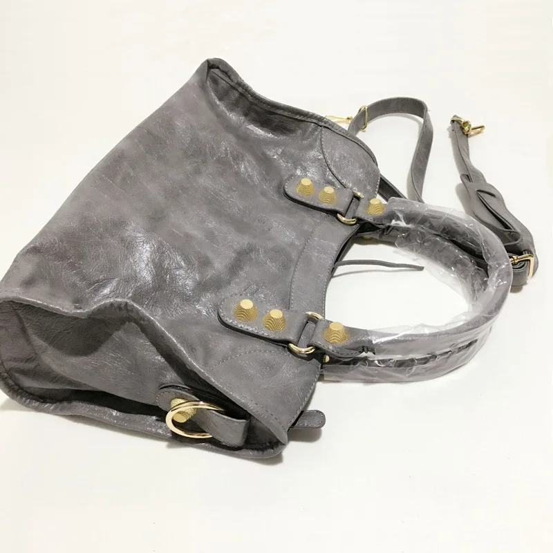 Online 2018 New Designer High Quality PU Leather American Motorcycle Bag for Women Large Capacity Tote Shoulder Bags Fashion Handbag