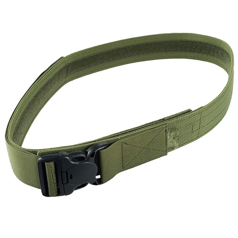 

Men's Tactical Outdoor Belt Load Bearing Nylon Duty Web Belt Airsoft Shooting Military Waist Support Hunting Accessories Gear