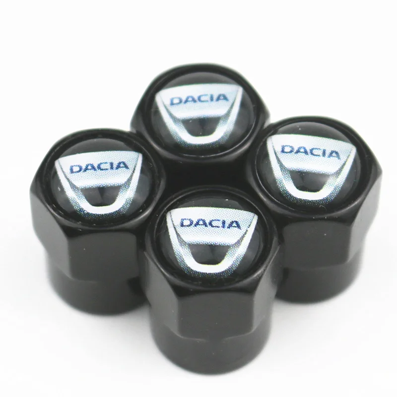 

4pcs Car Styling Decor Logo Case For Dacia Lodgy 2 Mcv Sandero Duster Logan Sandero Emblems Accessories Auto Caps
