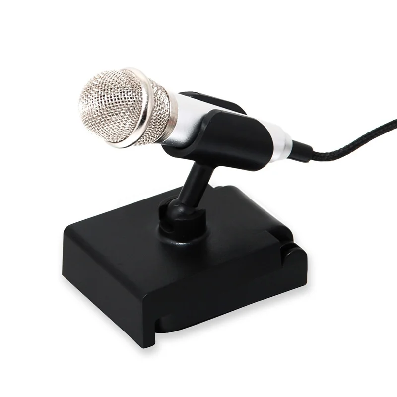 

DOITOP Fashion Mini Mobile Phone Mic Studio Speech Vocal Mini Microphone YY Voice Karaoke Sing For PC Laptop Mobile Phone