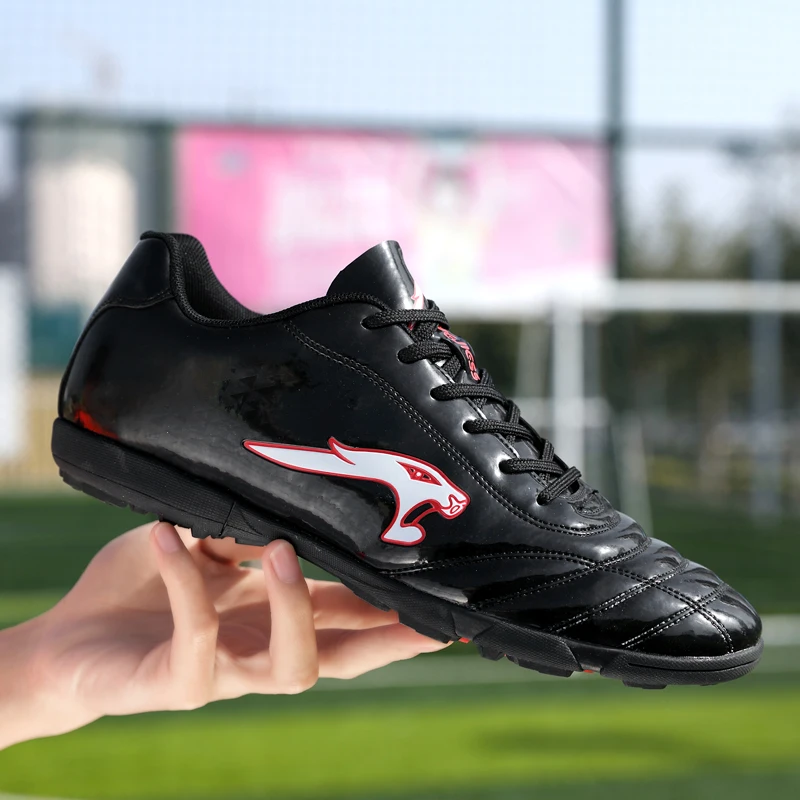 

Lion Scream Brand Soccer Shoes 2019 Professional Football Suferfly Futsal Sock Cleats Training Sport Sneakers Child Turf & Spike