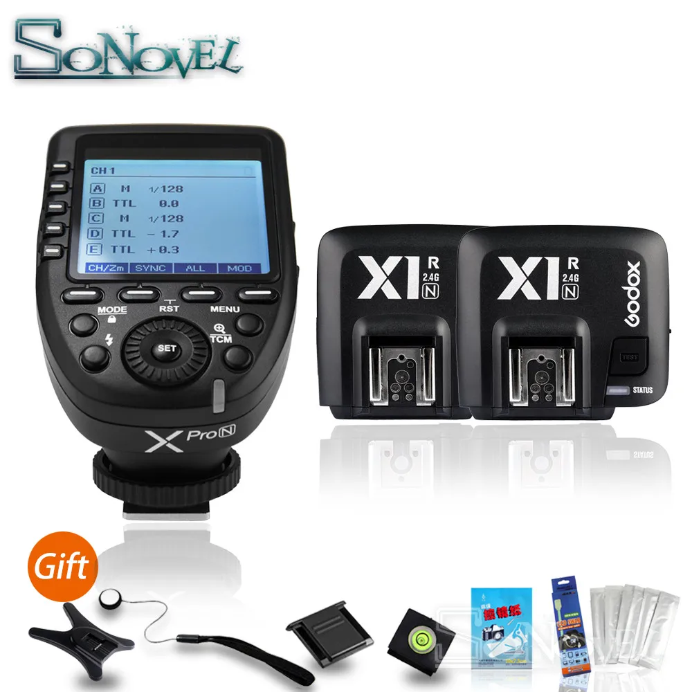 Беспроводной триггер вспышки Godox Xpro-N i-TTL II 2 4G X System + шт. стандартного