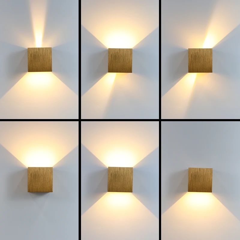 6 Вт/10 Вт светодиодный настенный светильник для украшения спальни уличный