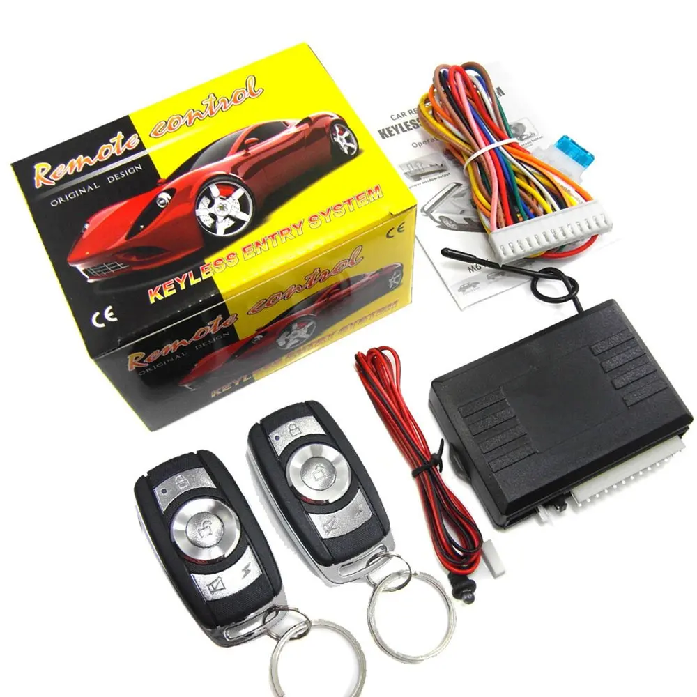 

M616-8176 Car Keyless Entry System Universal 12V Car Remote Central Kit Anti-theft Door Lock With Remote Controllers