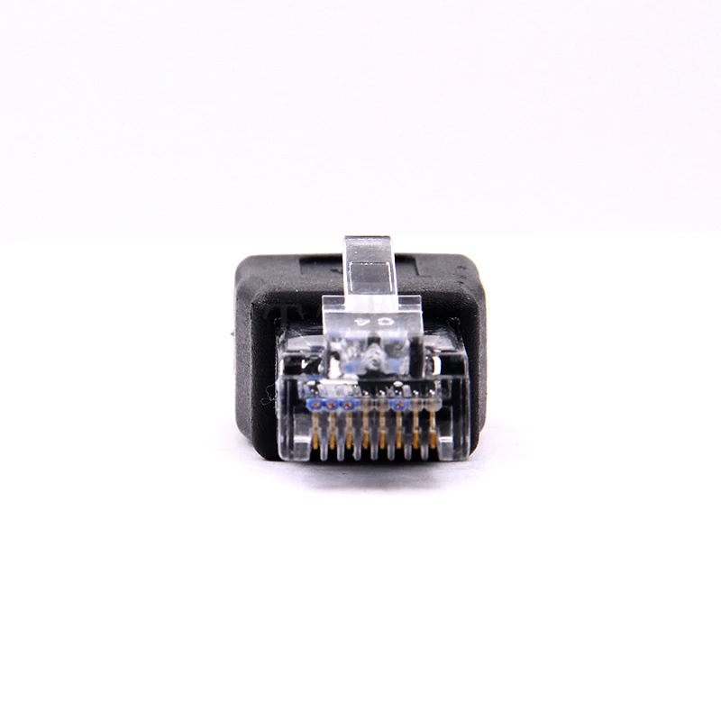 1 шт. кристаллический разъем RJ45 папа USB 2 0 AF A мама адаптер для ноутбука LAN Сетевой