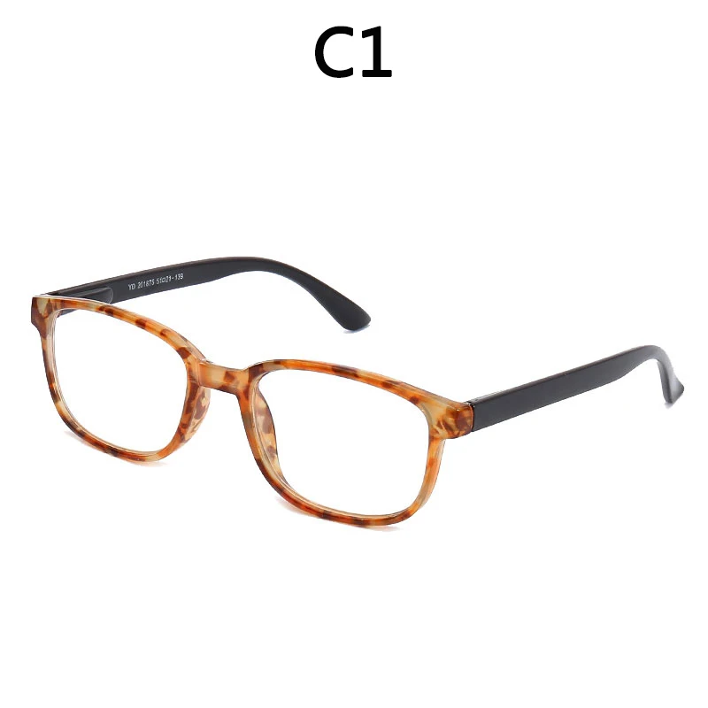 BOYSEEN сверхлегкие очки для чтения с защитой от усталости для мужчин и женщин, удобные для пресбиопии+ 1,0 до+ 4,0 201875 - Цвет оправы: C1