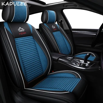 

KADULEE auto FLAX car seat cover for ford mondeo focus 1 2 2017 fusion fiesta mk7 ranger explorer galaxy Automobiles Seat Covers