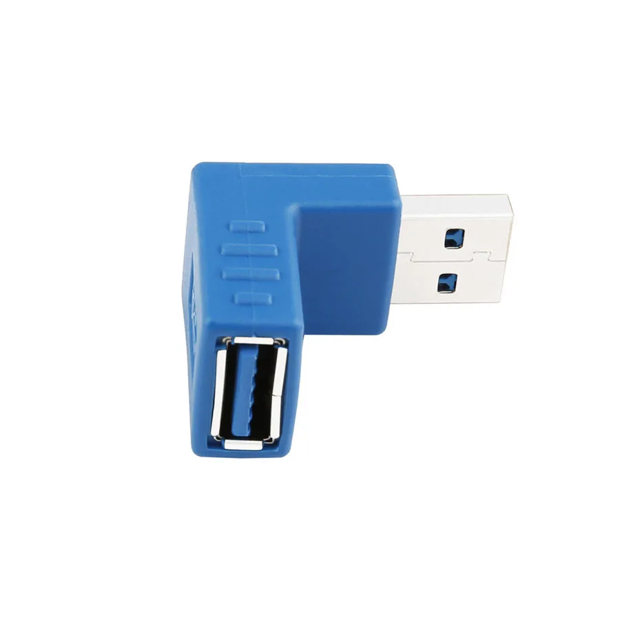 USB 3,0 удлинитель 90 градусов USB 3,0 удлинитель Кабель-адаптер Мужской AM-Female AF Удлинительный разъем вверх вниз дизайн для портативных ПК