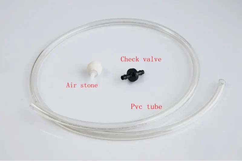 

(one set) air stone/ pvc tube(3m)/check valve water ozone parts