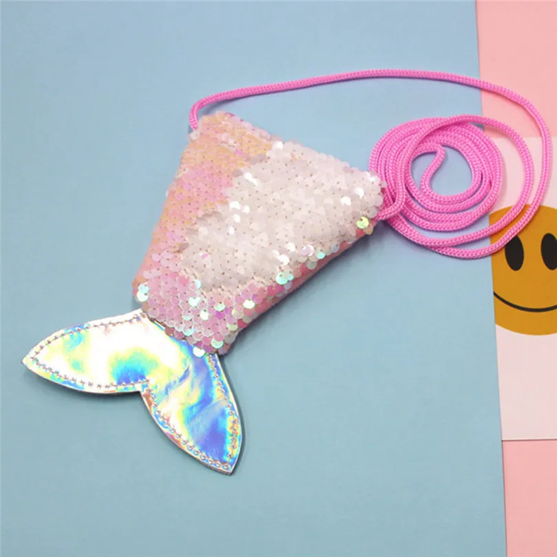 Sequins HandBag Cosmetic Coin Purse 4pc Women Girls Fashion Double Color Shiny Sequins Storage Bag Purse Coin Pouch  (8)