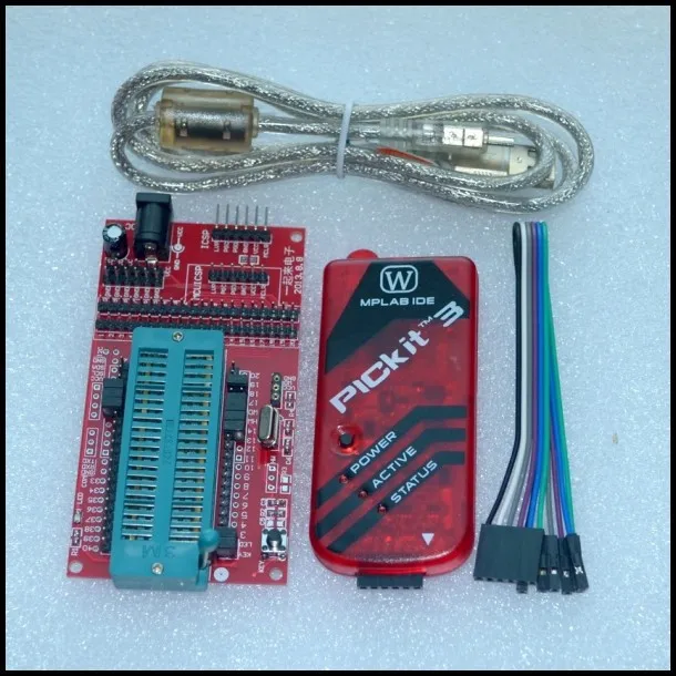 Программирование/эмулятор pickit 3 + микроконтроллер PIC/минимальная системная