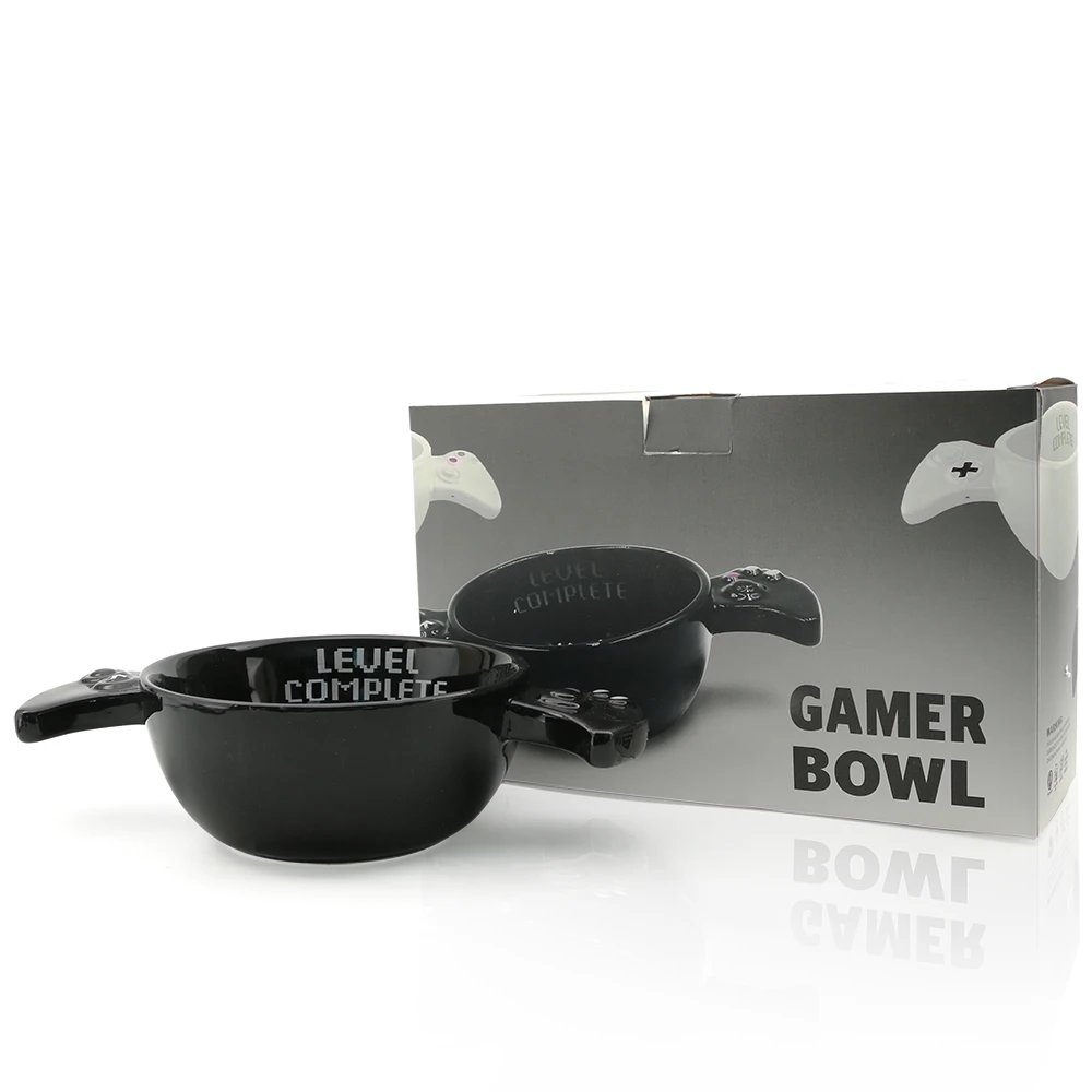 Fiee Shipping 1pieces 3d Game Controller Ceramic Bowl Level Complete Gamer Bowl Family Soup Bowl Noodle Dessert Serving Bowls Ceramic Bowl Soup Bowlserving Bowl Aliexpress