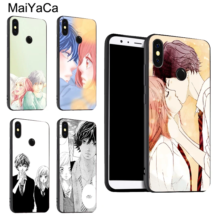 

MaiYaCa Ao Haru Ride Kiss TPU Case For Xiaomi Redmi Note 8 Pro 7 7A 6 6A 5 Plus 5A K20 4X Mi A2 Lite A1 9 SE 9T Pro