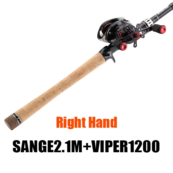 Nunatak Rods Reel Combo 2,1 м приманка дорожная Удочка+ 6,3: 1/7. 0:1 VIPER/HG 12BB приманка Центробежная катушка и магнитная - Цвет: Бургундия