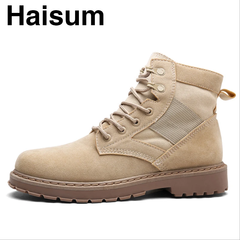 

Men's boots new outdoor hiking shoes military boots men's shoes high tube tooling boots Martin boots 77816A
