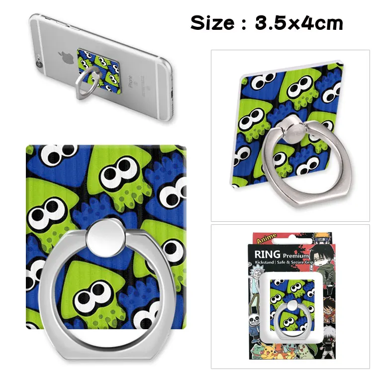 Giancomics Горячая игра Splatoon 2 кольцо для сотового телефона 360 градусов подставка