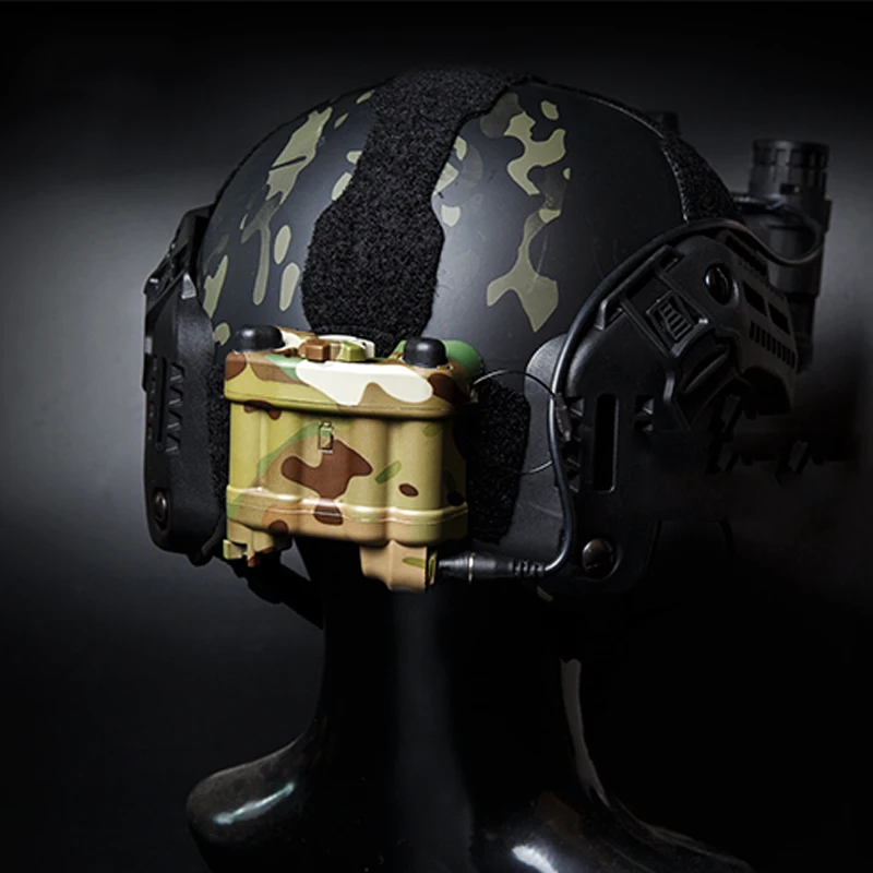 

New Tactical AN/PVS-31 Battery Case Box Dummy Model Multicam for Airsoft Sports Night Vision Goggle Load Helmet Free Shipping