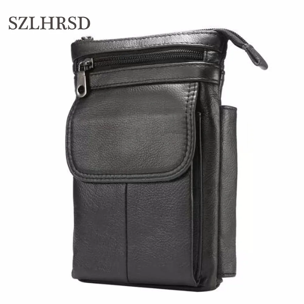 

Blackview Max 1 Cell Phone Case BV5800 Genuine Leather zipper pouch Belt Clip Waist Purse Cover Blackview BV5500 BV9500 Pro