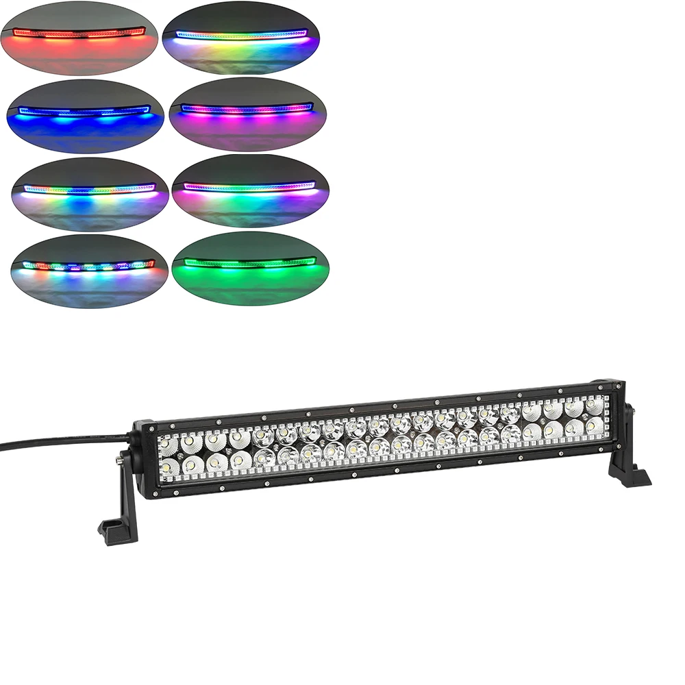 Nicoko 22"120W straight LED Light Bar Led Car Light Bar Offroad with