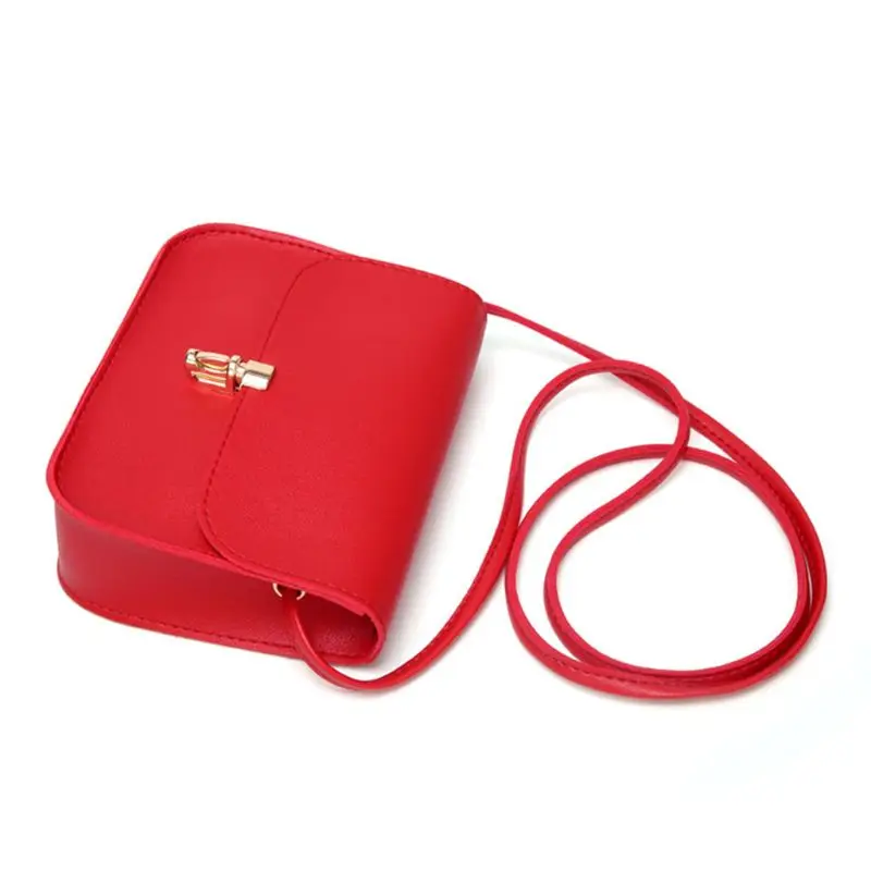 

2019 Women Girls Leather Small Handbag Satchel Messenger Cross Body Shoulder Bag Purse