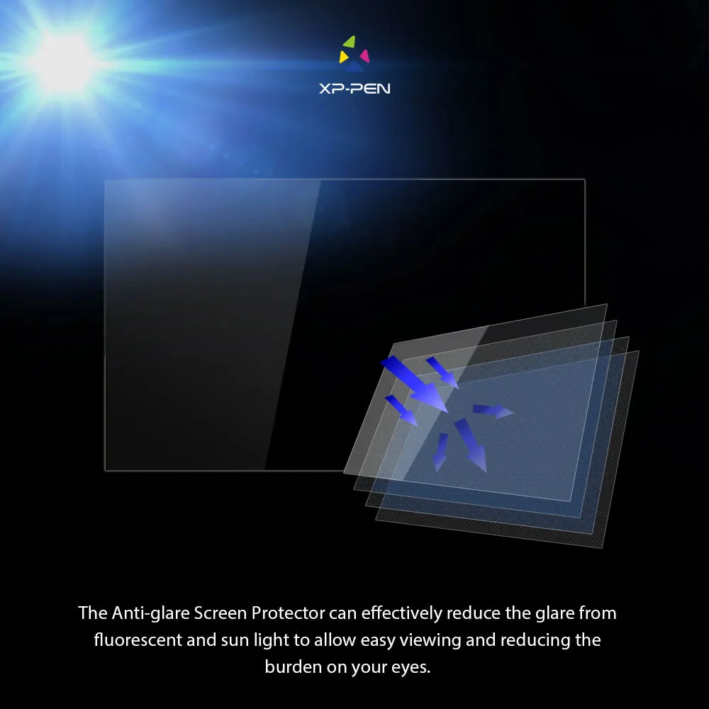 Najtaniej Xp pen przeciwodblaskowa folia ochronna na ekran dla artysty 15.6 Artist 16 tablet graficzny do rysowania Pen Display