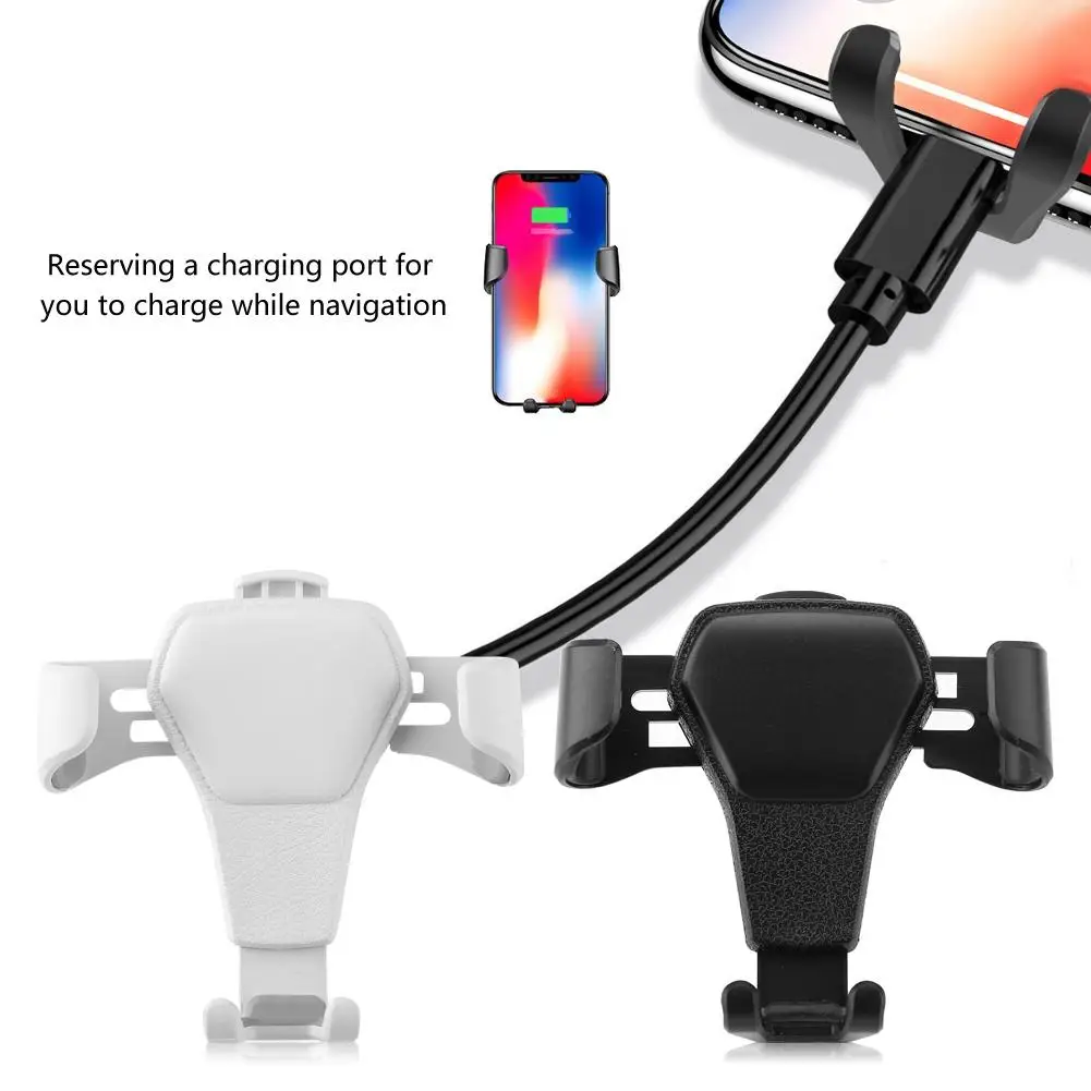 Универсальный автомобильный держатель для телефона на выход, регулируемая подставка для мобильного телефона, держатель для навигатора, автомобильные аксессуары