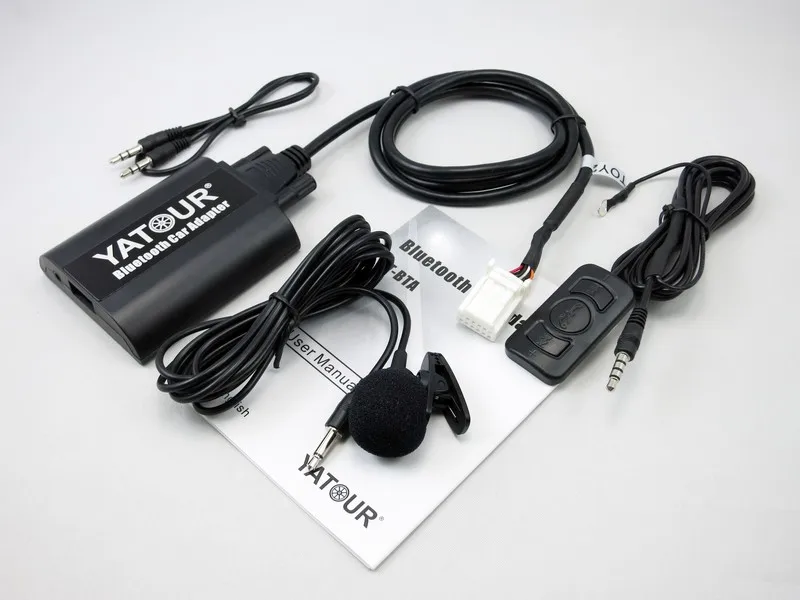 

Yatour BTA Bluetooth car kit Hands free phone call A2DP music streaming adapter fits Toyota Lexus car models with Navigation