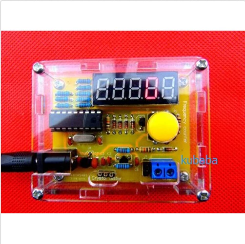 Crystal tester питание. Частотомер 1гц 50мгц. Частотомер. 1hz-50 mhz цифровой светодиодный кварцевый генератор частотомер. Радиоконструктор частотомер 1гц 50мгц с led дисплеем.