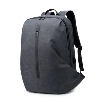 

Premium New Anti-theft Men USB Charging Port Waterproof Backpack Laptop Notebook Travel School Bag College Bookbag