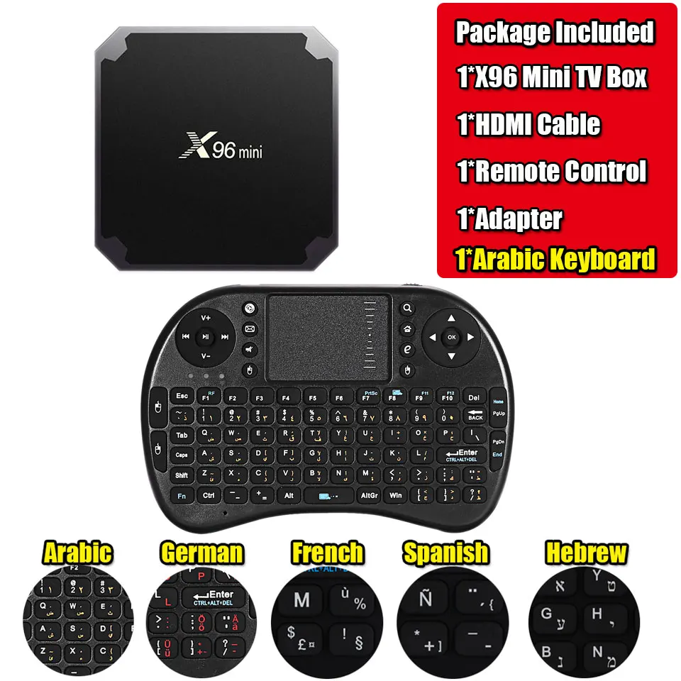 X96-Mini-Smart-Android-TV-Box-Plus-Arabic-Keyboard