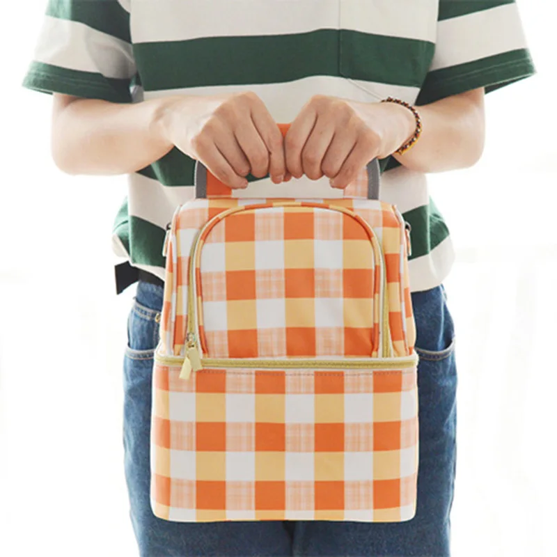 Baby Insulation Breast Milk Bags Fox Double Layer Waterproof Mummy Feeding Milk Food Fruit Storage Shoulder Bag Warm Tote BB5108 (7)