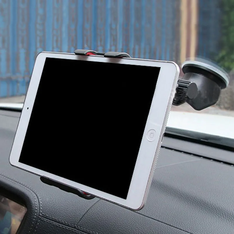 

Universal 4-10.5 inch Tablet Car Holder Windshield Stand for iPad 2 3 4 Air 2 1 Mini 360 Rotation Phone Car Bracket for iPhone X