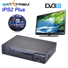 SATXTREM IPS2 Plus Full HD DVB-S2 Satellite Receiver TV Tuner Free Channels Satellite Decoder Receptor support cccam youtube