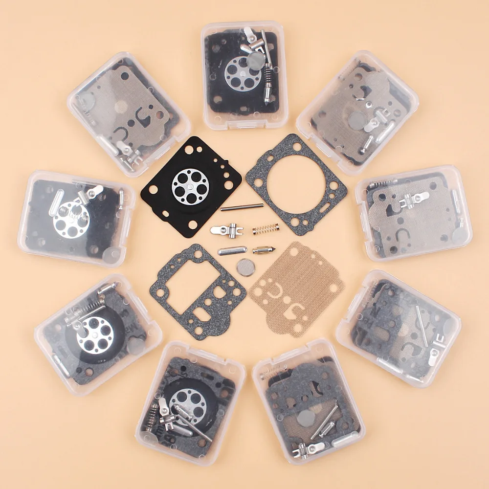 

10Pcs/lot Carburetor Kit For HUSQVARNA 240 236 235 435 E JONSERED CS2238 CS2234 ZAMA RB149, RB 149 Diaphragm Set