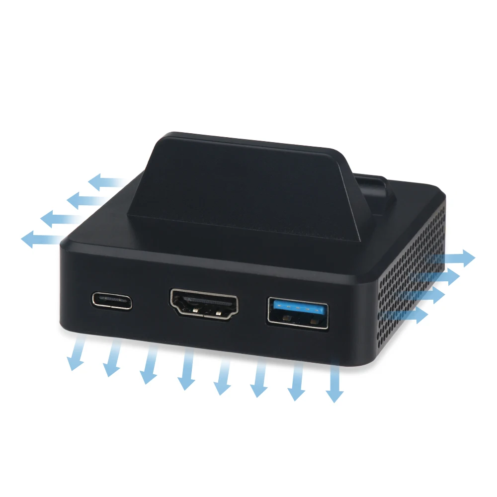 Видеоконвертер для Nintendo док станция HDMI мини Док USB3.0 передачи данных ТВ видео